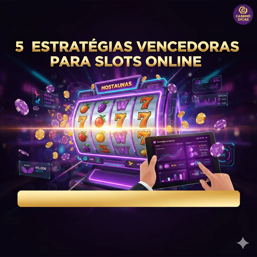 5 Estratégias Vencedoras para Slots Online